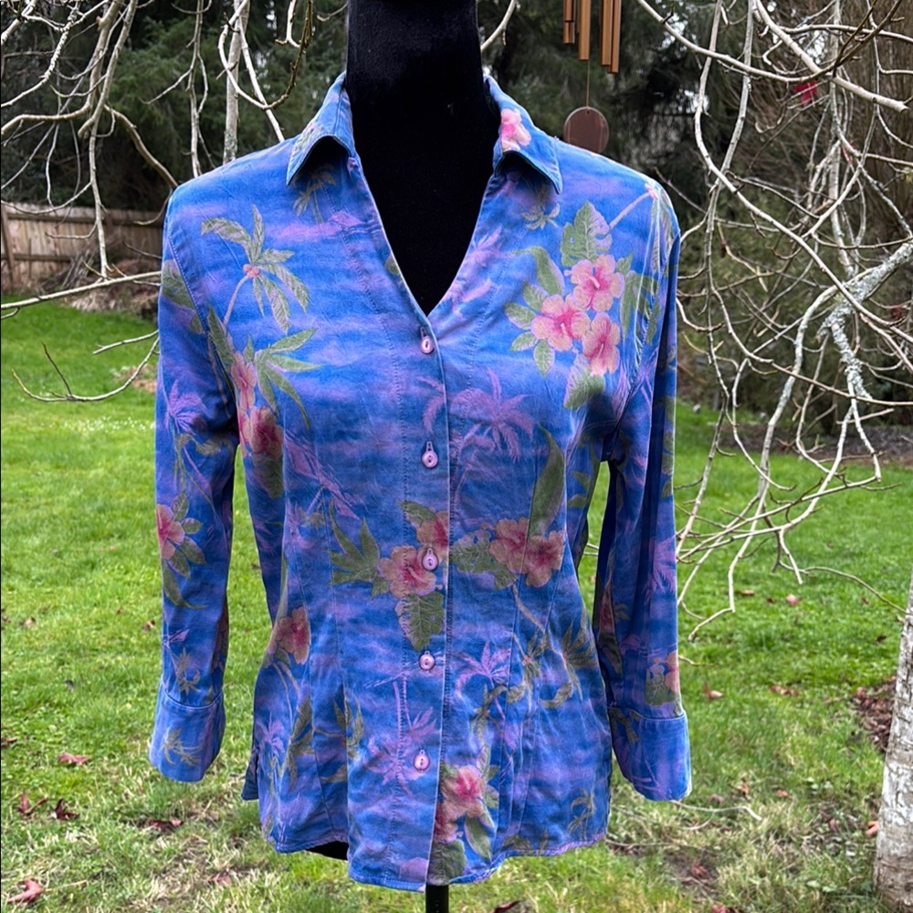 Tianello Floral Suzy Blouse